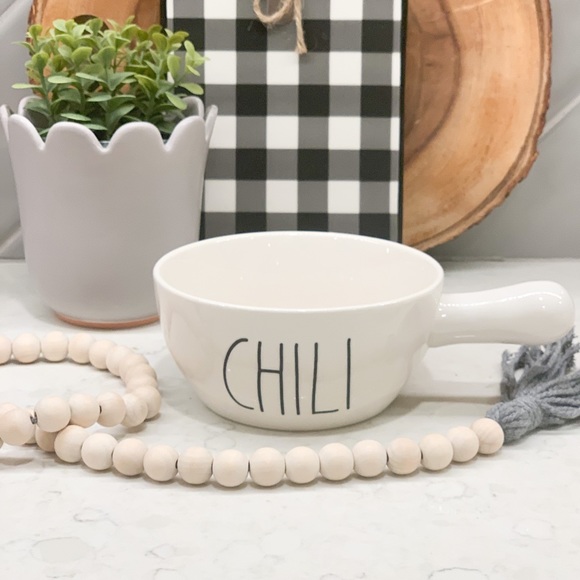 Rae Dunn Other - Rae Dunn CHILI Soup Bowl With Handle Crock